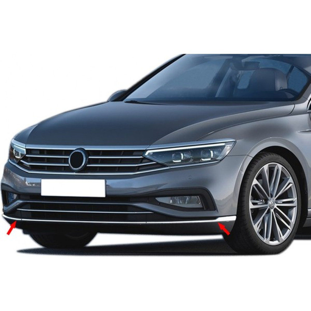 Mv Wooden Gift Vw Passat B8.5 Krom Ön Tampon Alt Çıtası 3 Parça 2019 ve Sonrası Oto Dış Aksesuar & Yedek Parça Fiyatı