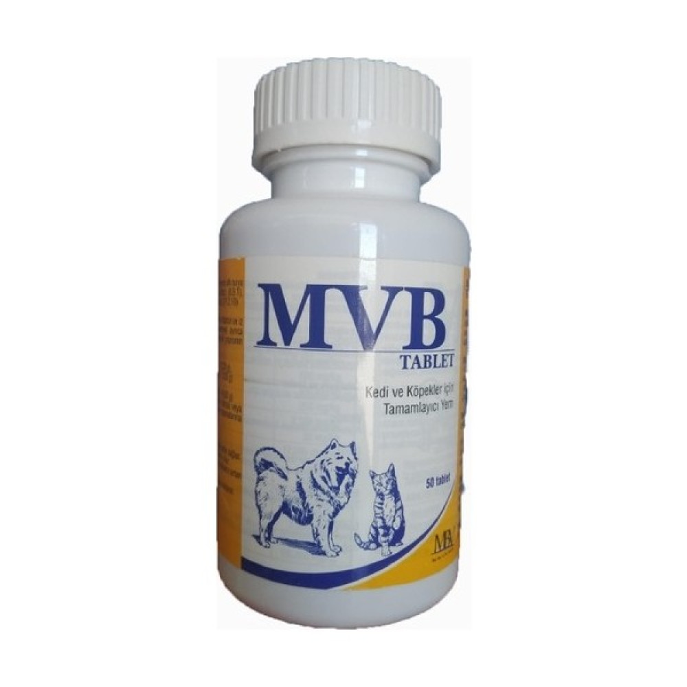 Mvb Köpek Için Vitamin Mineral 50 Tablet Evcil Hayvan Ürünleri Fiyatı