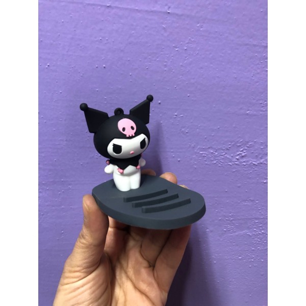 MVZ Hobby Life Sanrio Kuromi Cinnamoroll Köstebek Kawai Kore Japon Anime Figür Cep Telefon Tutucu Stand Oyuncak Fiyatı