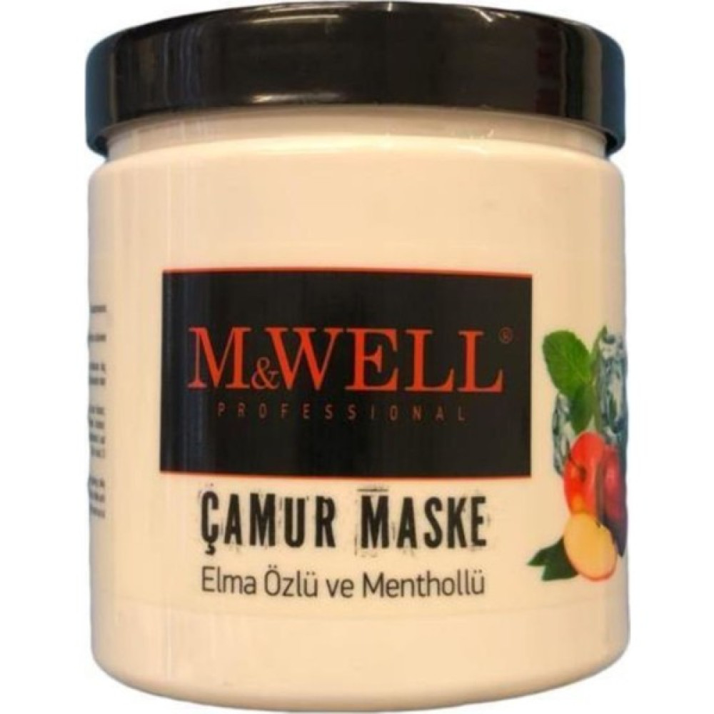 M&Well Elma Özlü ve Mentollü Kil Maske 300 gr Maskeler Fiyatı