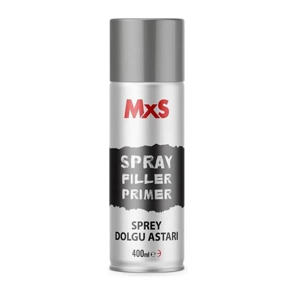 MxS Gri Dolgu Sprey Astar 400ML Kolay Uygulama ve Yüksek Kapatıcılık Özelliği ile Diğer Fiyatı