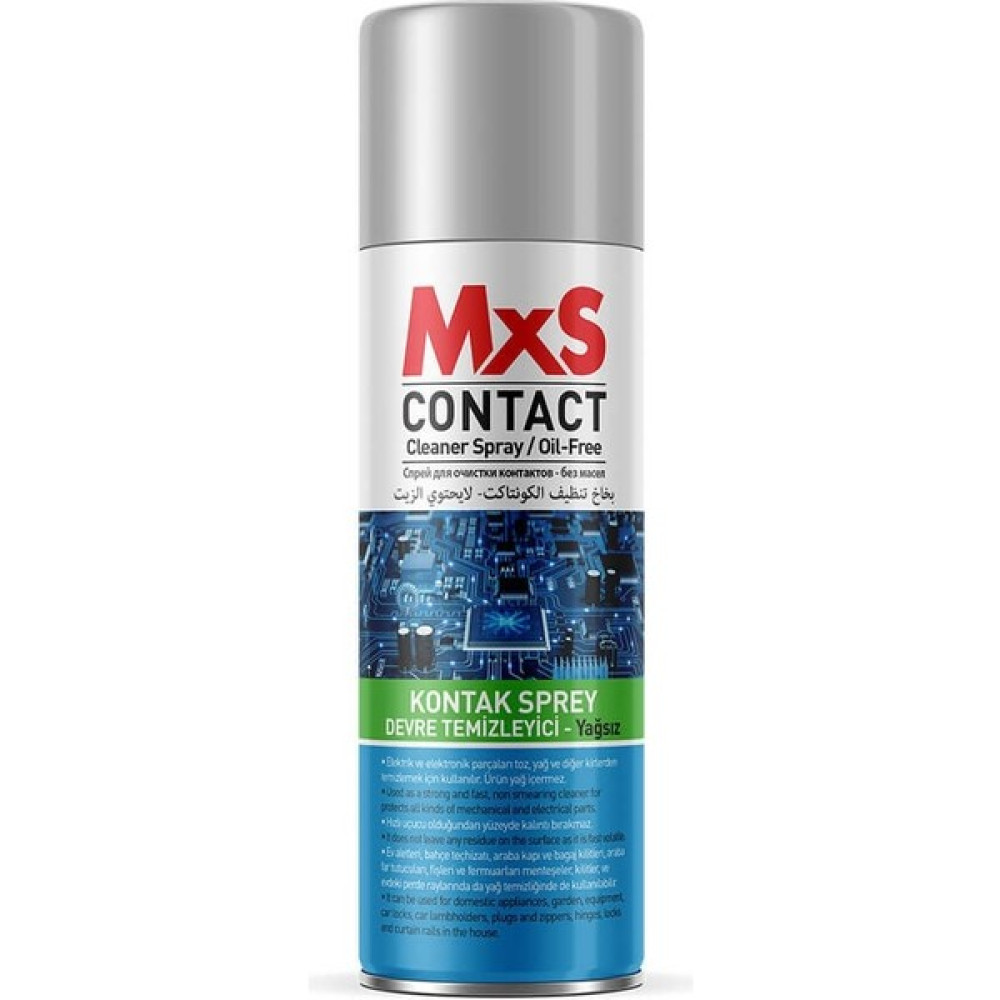 Mxs Kontak Sprey Devre Temizleyici - Yağsız 400 ml Oto Genel Temizlik Fiyatı