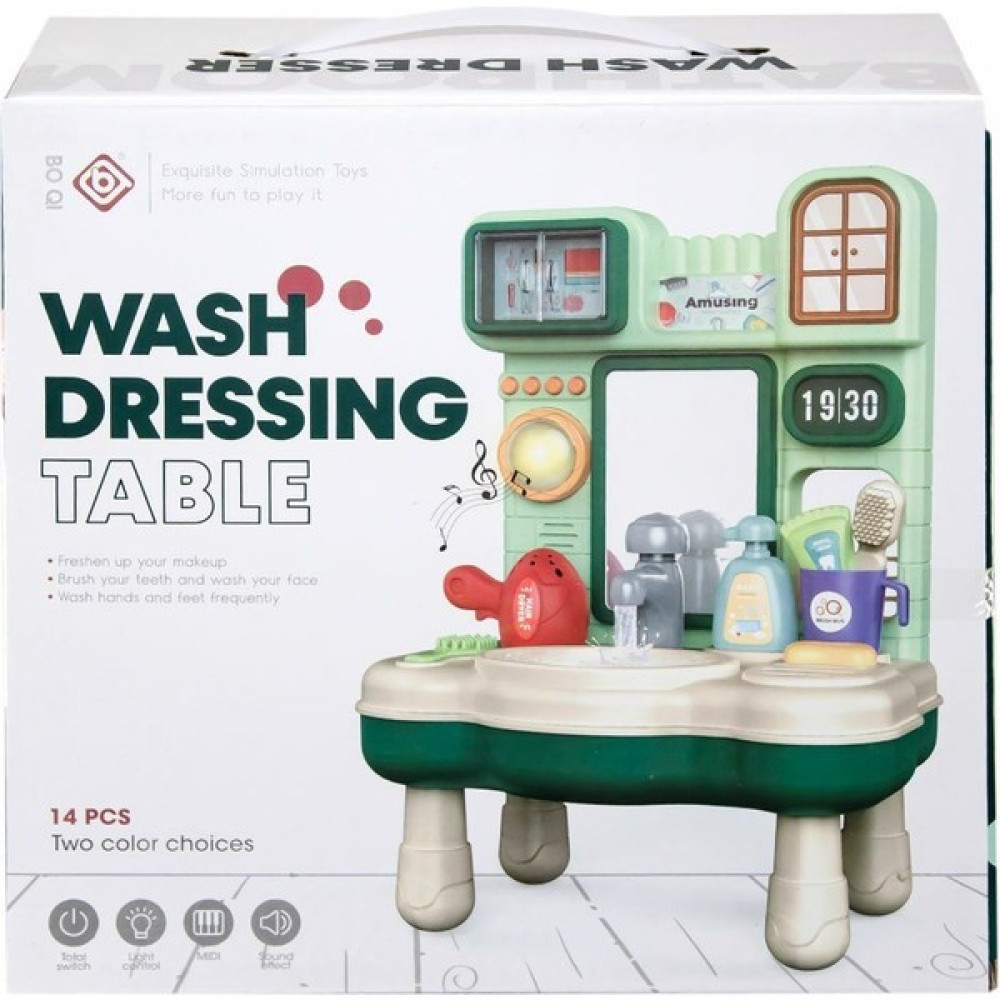 My Baby BQ699-1-2 Sesli ve Işıklı Lavabo Oyun Seti -Can Oyun Seti Fiyatı