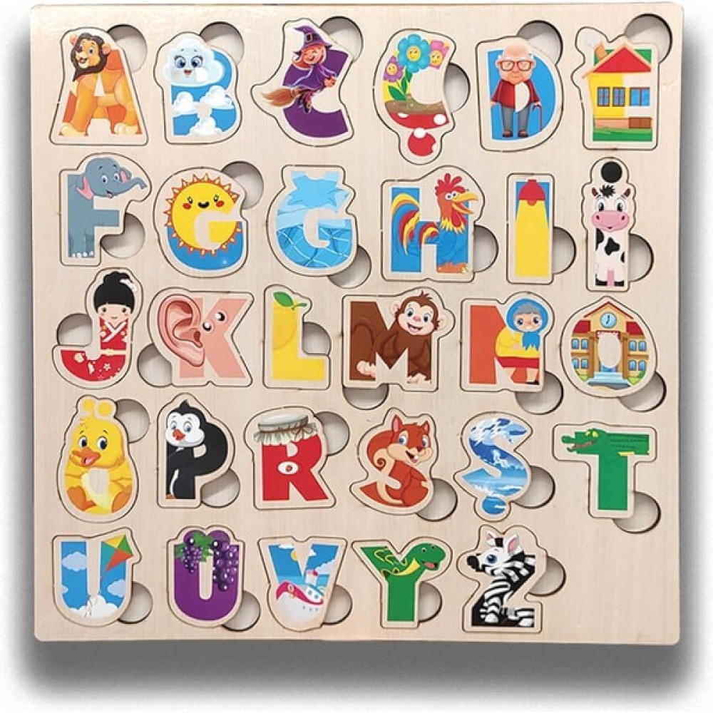My Bedesten Ahşap Türkçe Alfabe Yapboz - 1 Puzzle & Aksesuarları Fiyatı