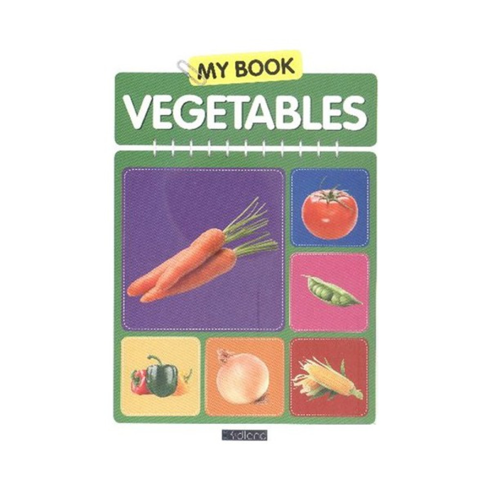 My Book Vegetables-Kolektif Yabancı Dil Öğretici Kitaplar ve Eğitim Setleri Fiyatı