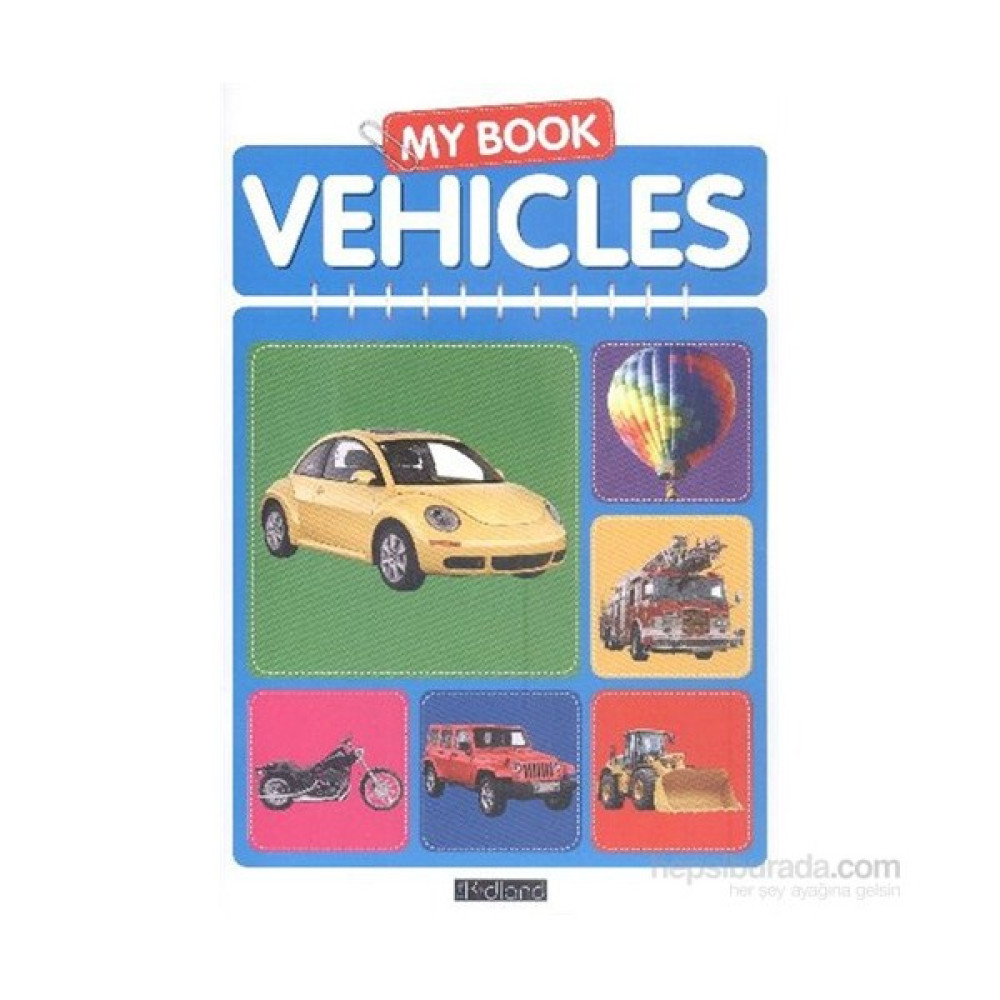 My Book Vehicles-Kolektif Yabancı Dil Öğretici Kitaplar ve Eğitim Setleri Fiyatı