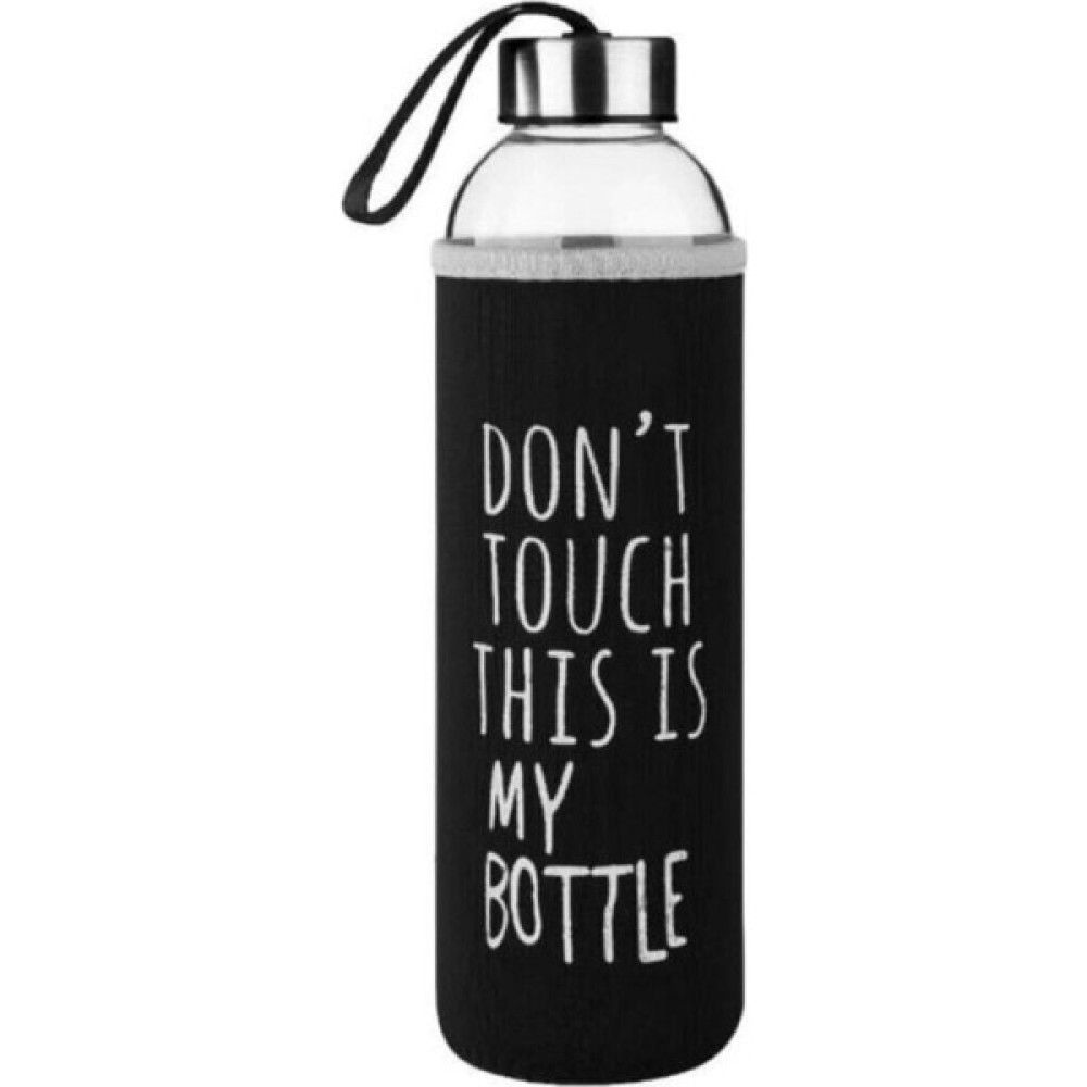 My Bottle Borosilikat Siyah Kılıflı 0,5lt 500ML Cam Su Sişesi Suluk Fiyatı