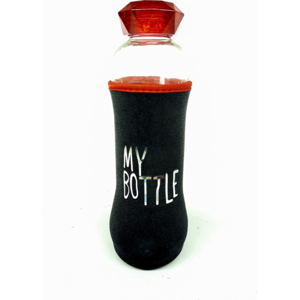 My Bottle Kadife Kılıflı Matara 600 ml Siyah Suluk Fiyatı