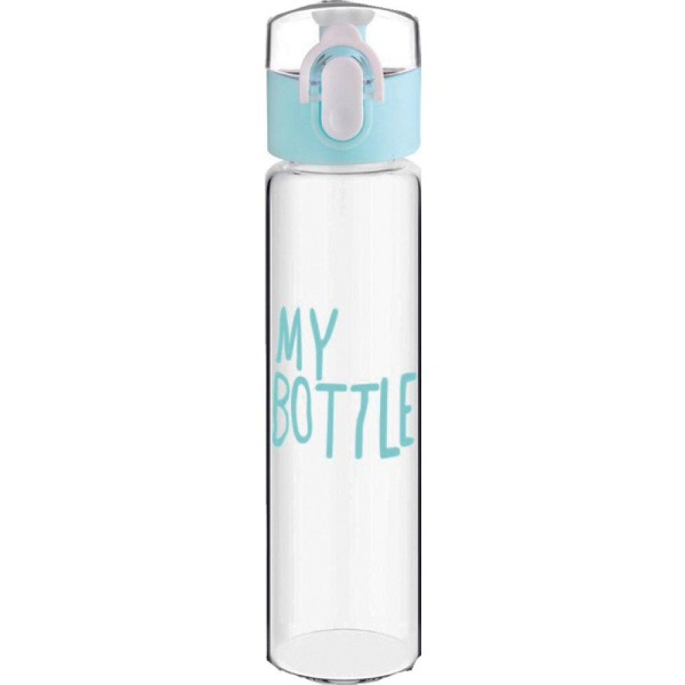 My Bottle Otomatik Tuşlu Kapaklı Kilitli Borosilikat Cam Matara 470 ml Suluk Fiyatı