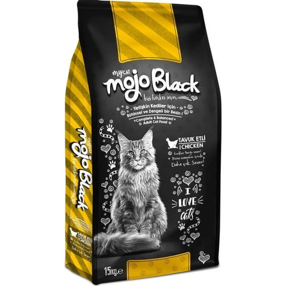My Cat Mojo Black Tavuk Etli Yetişkin Kedi Maması 15 kg Evcil Hayvan Ürünleri Fiyatı