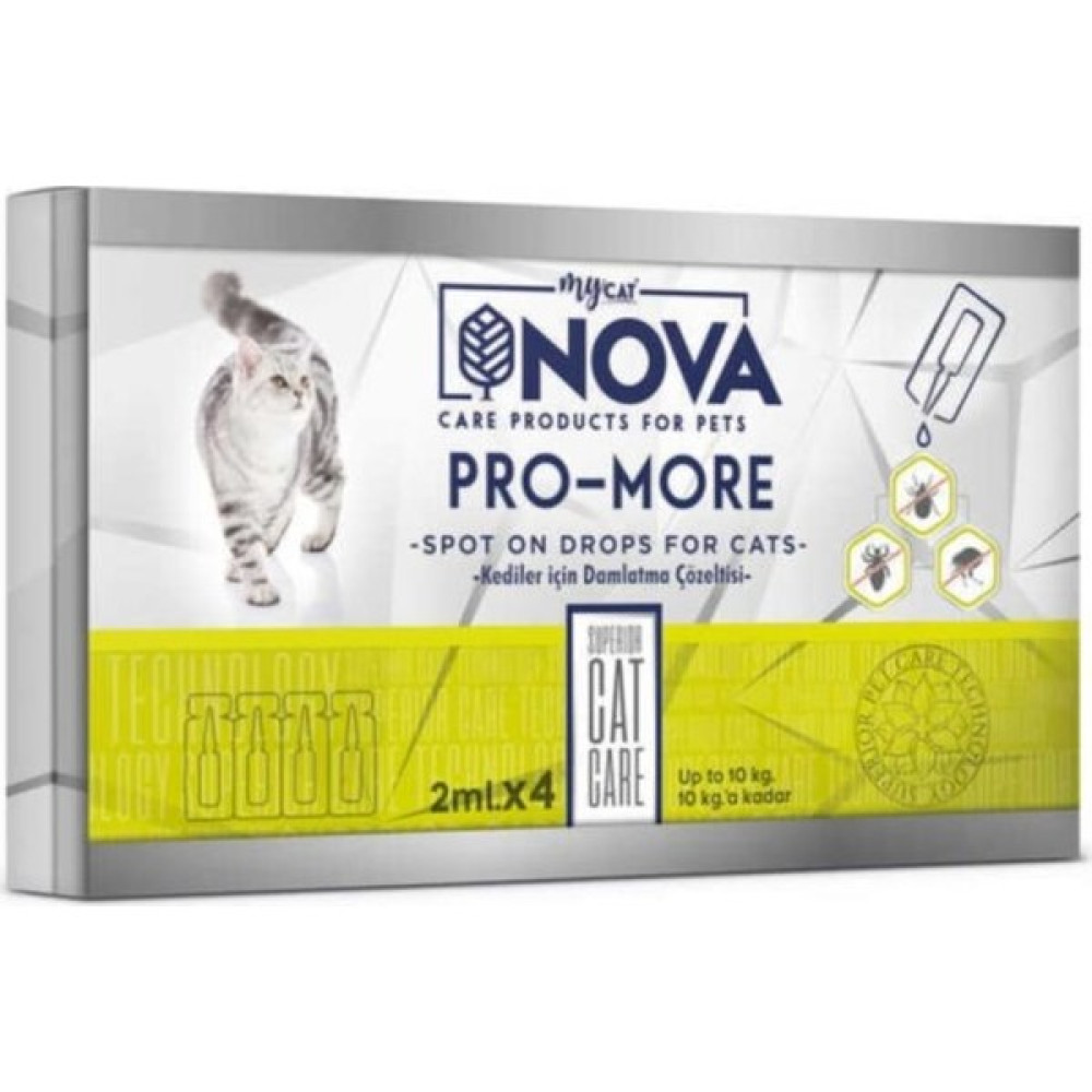 My Cat Nova Kedi Ense Damlası 2ml x 4 Adet Evcil Hayvan Ürünleri Fiyatı