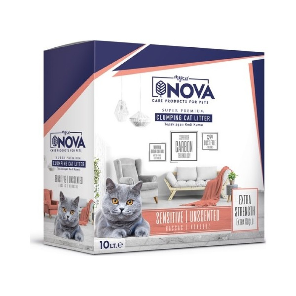 My Cat Nova Sensetive - Hassas ve Kokusuz 10 lt Evcil Hayvan Ürünleri Fiyatı