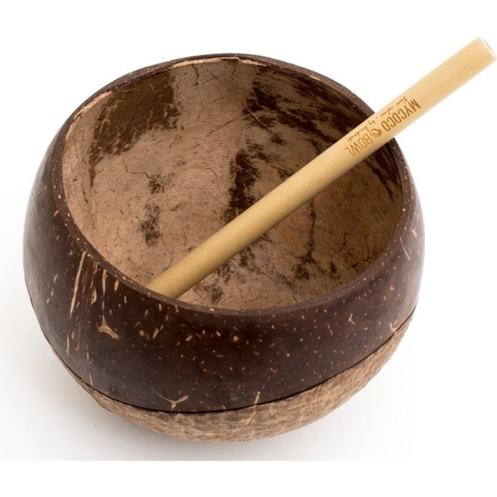 My Coco Bowl Coco Cup Yin Yang Kase ve Bambu Pipet Seti Kase Fiyatı