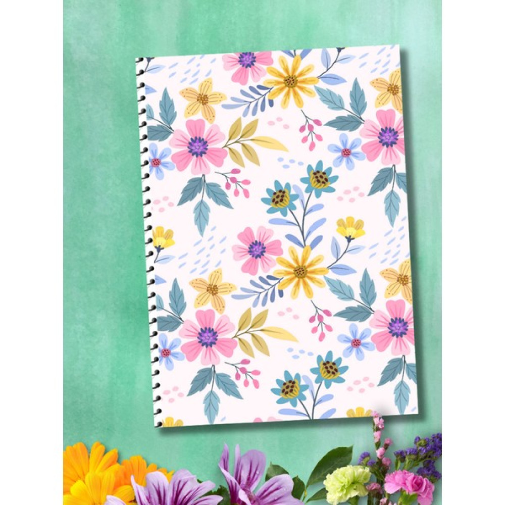 My Daily Notbook Spiralli Çizgisiz Defter 64 Sayfa pvc Kapak a5 - Karışık-Çok Renkli - spiralli defter Spiralli Defter Fiyatı
