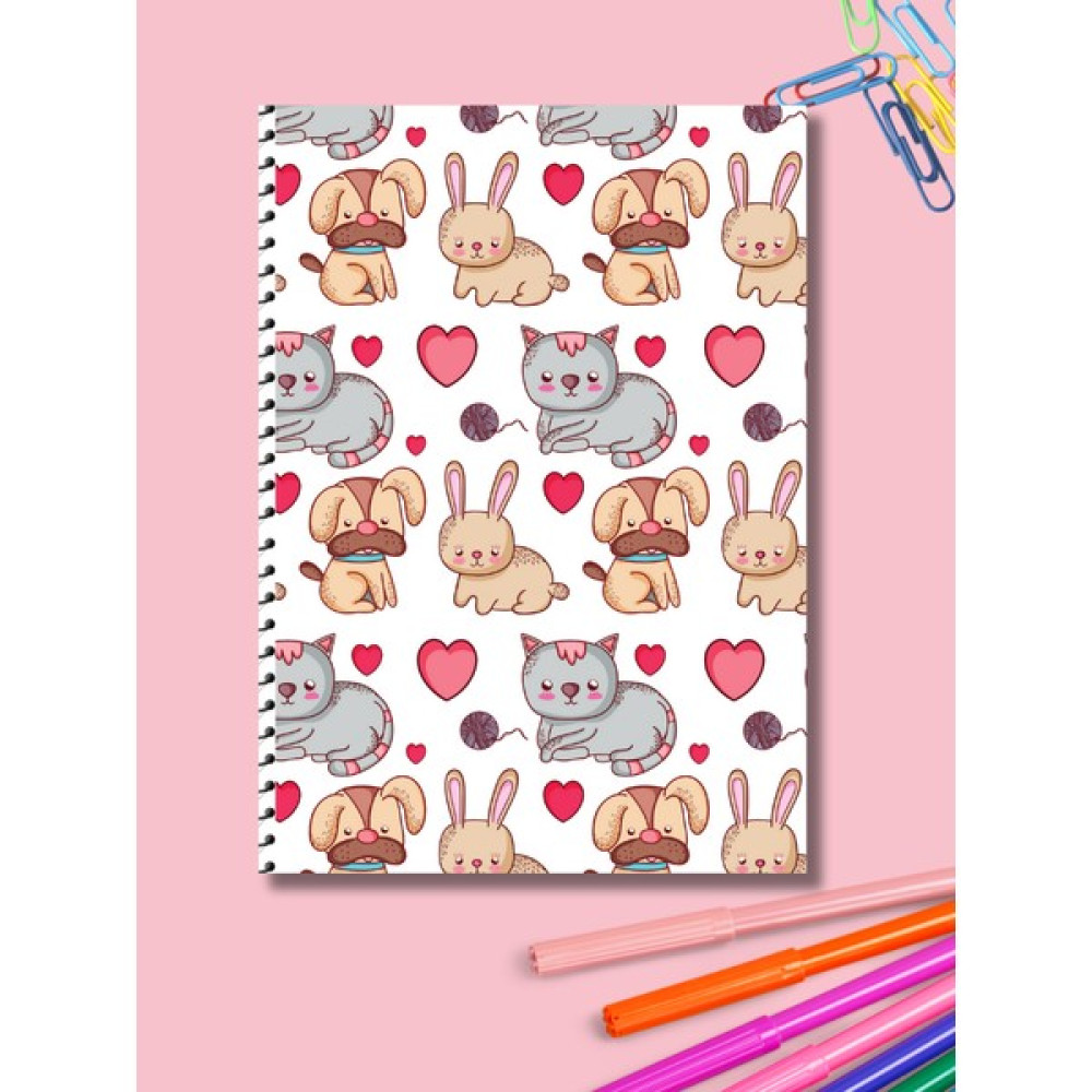 My Daily Notbook Spiralli Noktalı Defter 64 Sayfa pvc Kapak a5 - Karışık-Çok Renkli Spiralli Defter Fiyatı