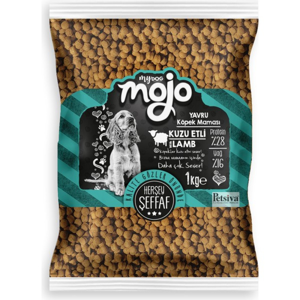 My Dog Mojo Black Kuzu Etli Yavru Köpek Maması (1 Kg) - 1 Evcil Hayvan Ürünleri Fiyatı