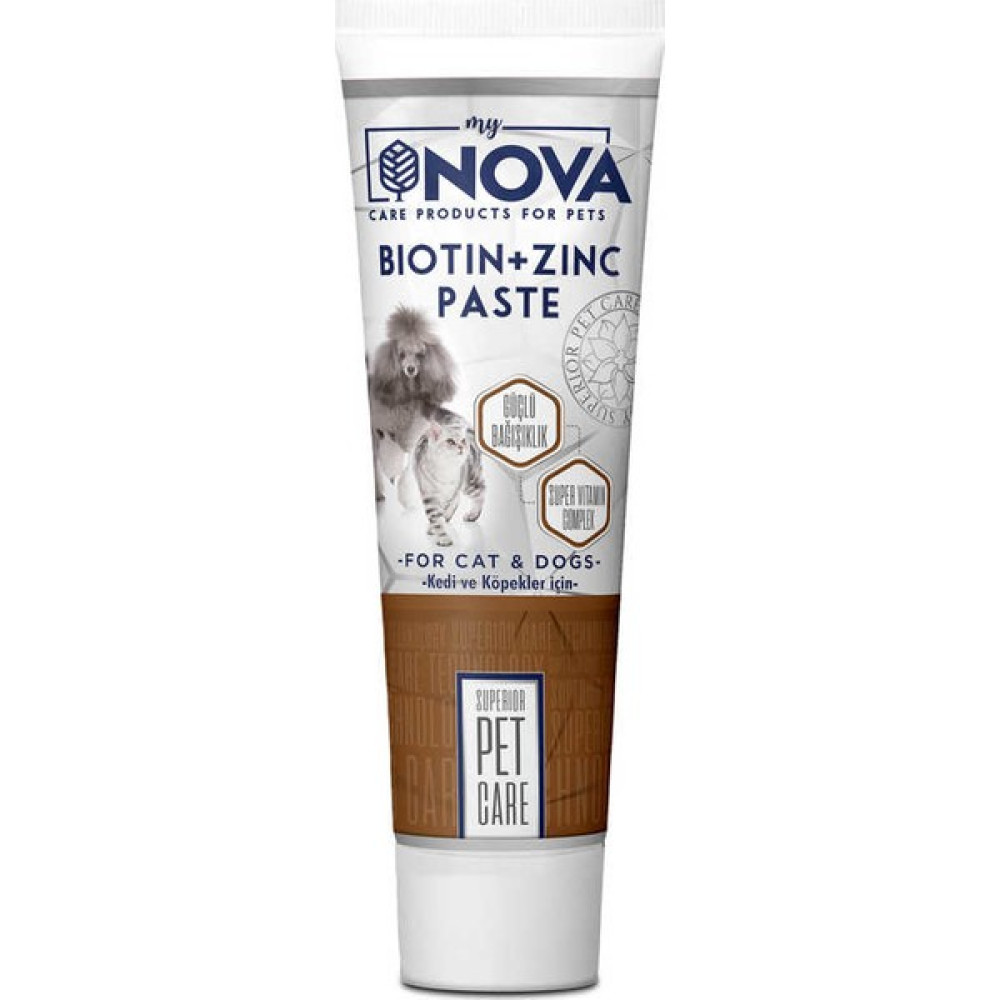 My Dog Nova Kedi ve Köpekler İçin Biotin& Zinc Paste 100 gr Evcil Hayvan Ürünleri Fiyatı