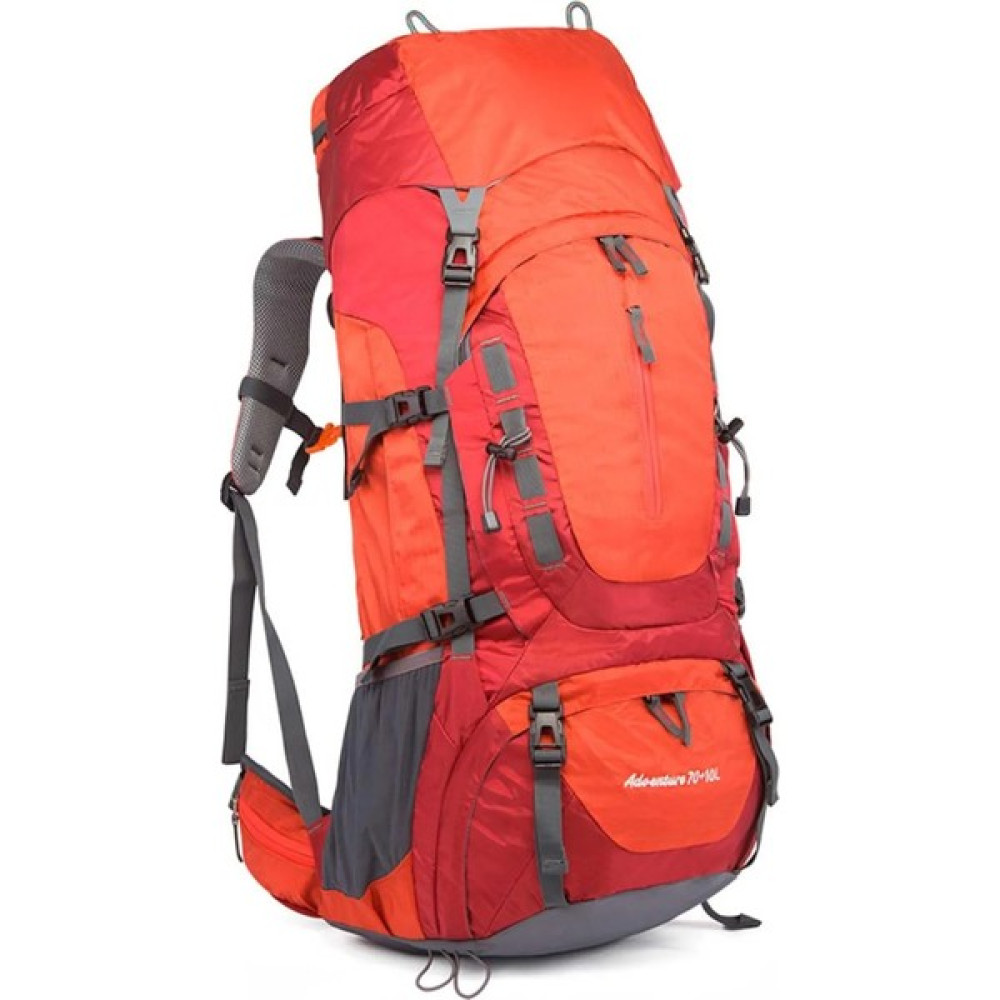 My Easy Shop Seyahat Dağcılık Çantası Su Geçirmez Yürüyüş Kamp Sırt Çantası 80L Büyük Kapasiteli 80LT - Turuncu Oto Boyaları Fiyatı