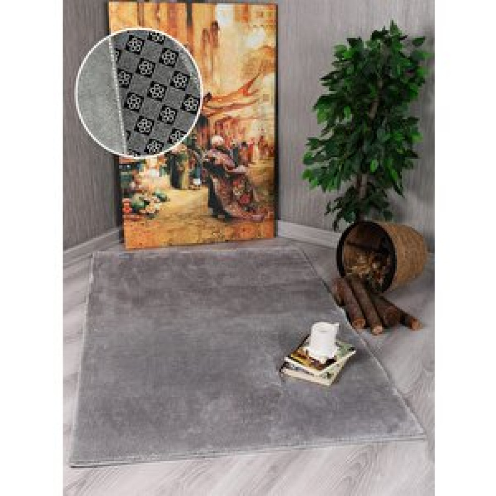 My Evilla Modern Dekoratif Kaymaz Taban Simirna Halı Yolluk 200x200 cm Salon & Oturma Odası Tekstili Fiyatı