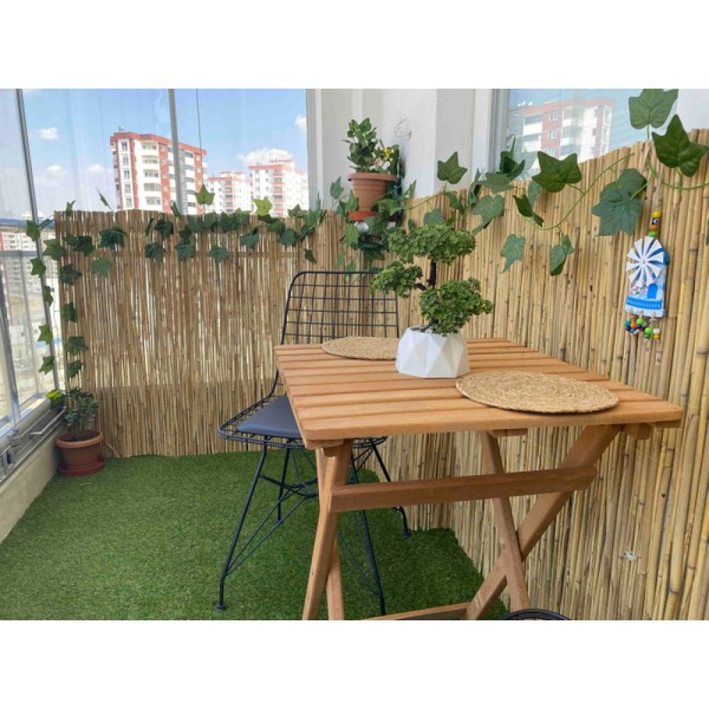 My Family 1,50 Metre x 2,50 Metre Kamış Hasır Bahçe Çiti Balkon Çiti Gölgelik ve Dekorasyon Bahçe Çiti Fiyatı