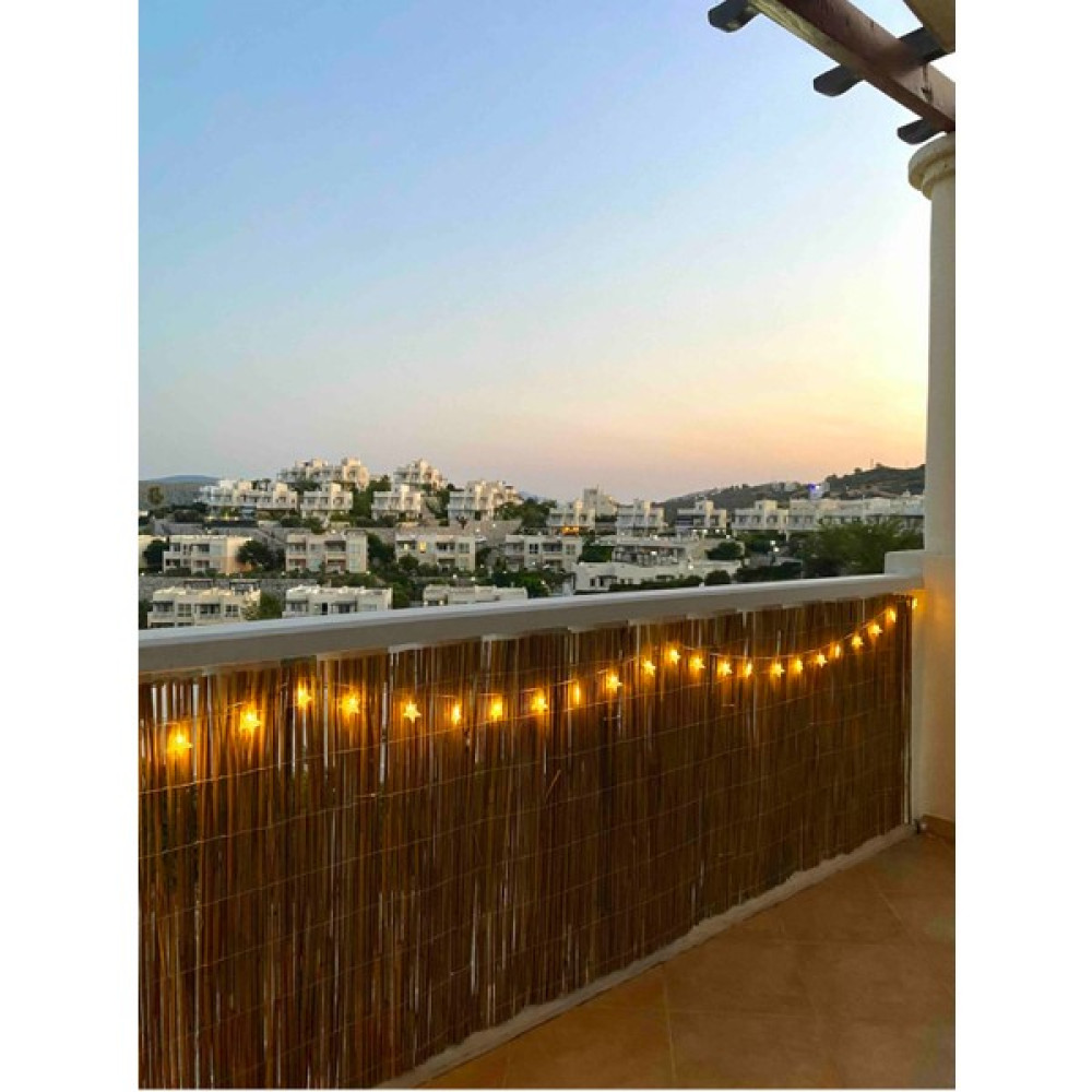 My Family 40 cm x 5 Metre Kamış Hasır Bahçe Çiti Balkon Çiti Gölgelik ve Dekorasyon Bahçe Çiti Fiyatı