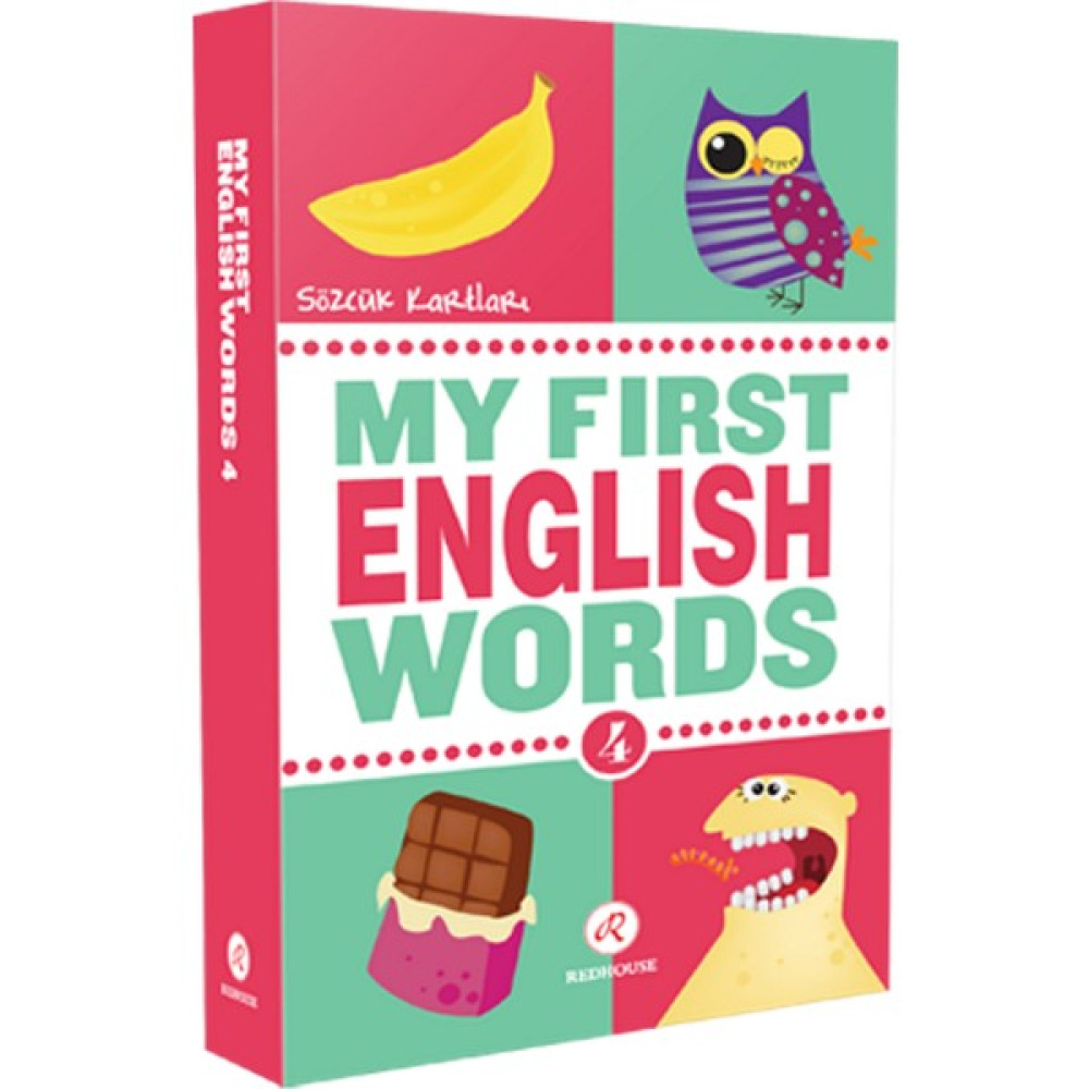 My First English Words 4 (İlk İngilizce Sözcüklerim 4) Zihinsel Gelişim Kitapları Fiyatı