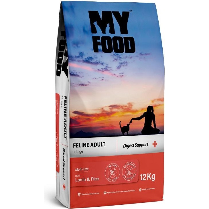 My Food Kuzulu Pirinçli Yetişkin Kedi Maması Digest Support 12 kg Evcil Hayvan Ürünleri Fiyatı