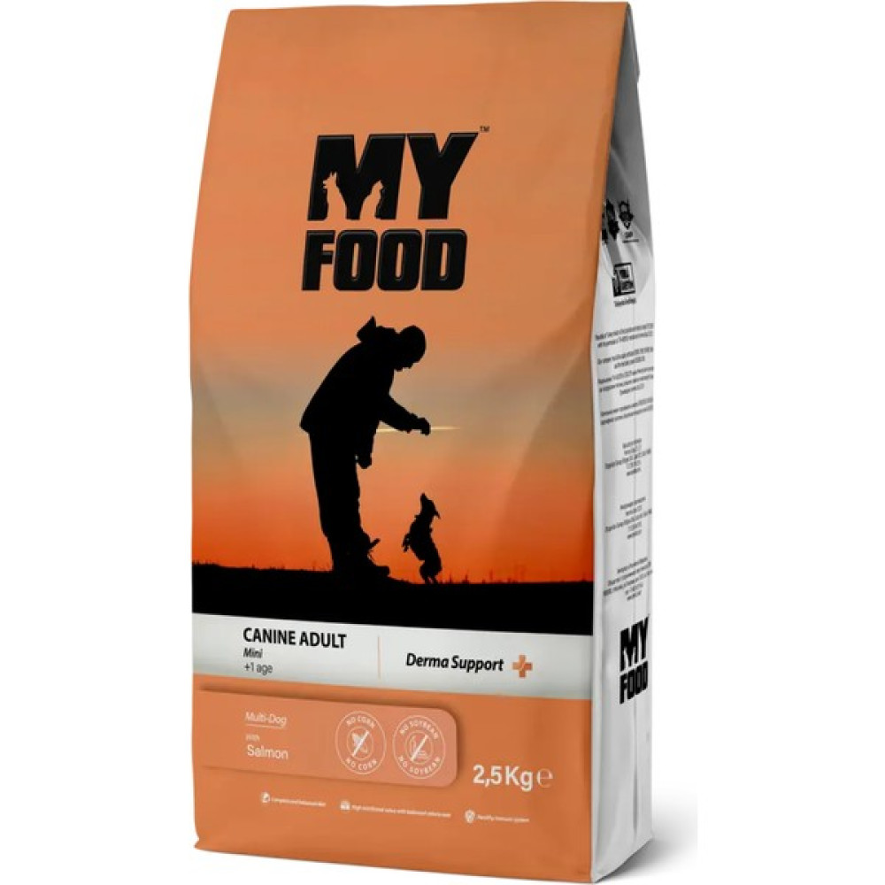 My Food Somonlu Mini Irk Yetişkin Köpek Maması 2,5 kg Evcil Hayvan Ürünleri Fiyatı