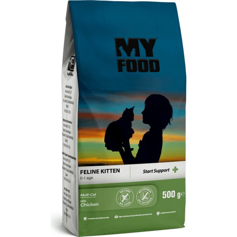 My Food Yavru Kedi Kuru Maması Tavuklu - 1,5 KG Evcil Hayvan Ürünleri Fiyatı