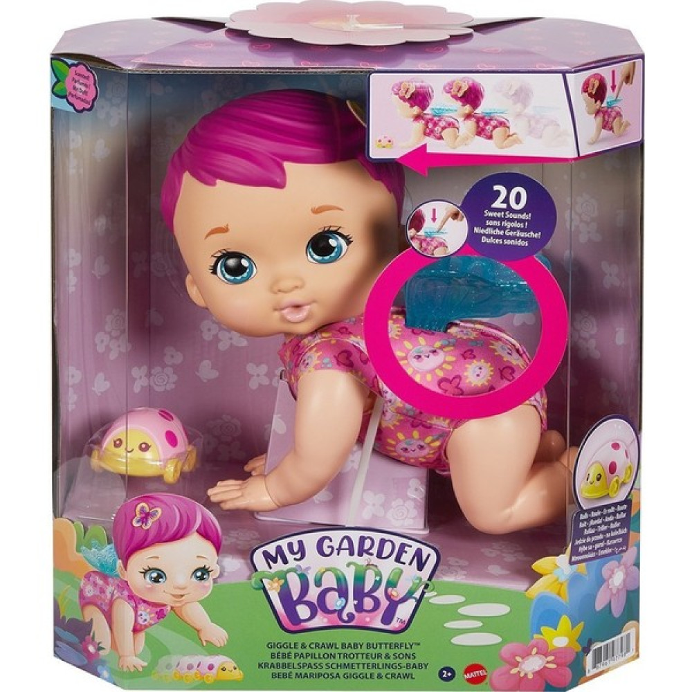 My Garden Baby GYP31 My Garden Baby, Neşeli ve Hareketli Kelebek Bebeğim / +2 Yaş Eğitici Oyuncak Fiyatı