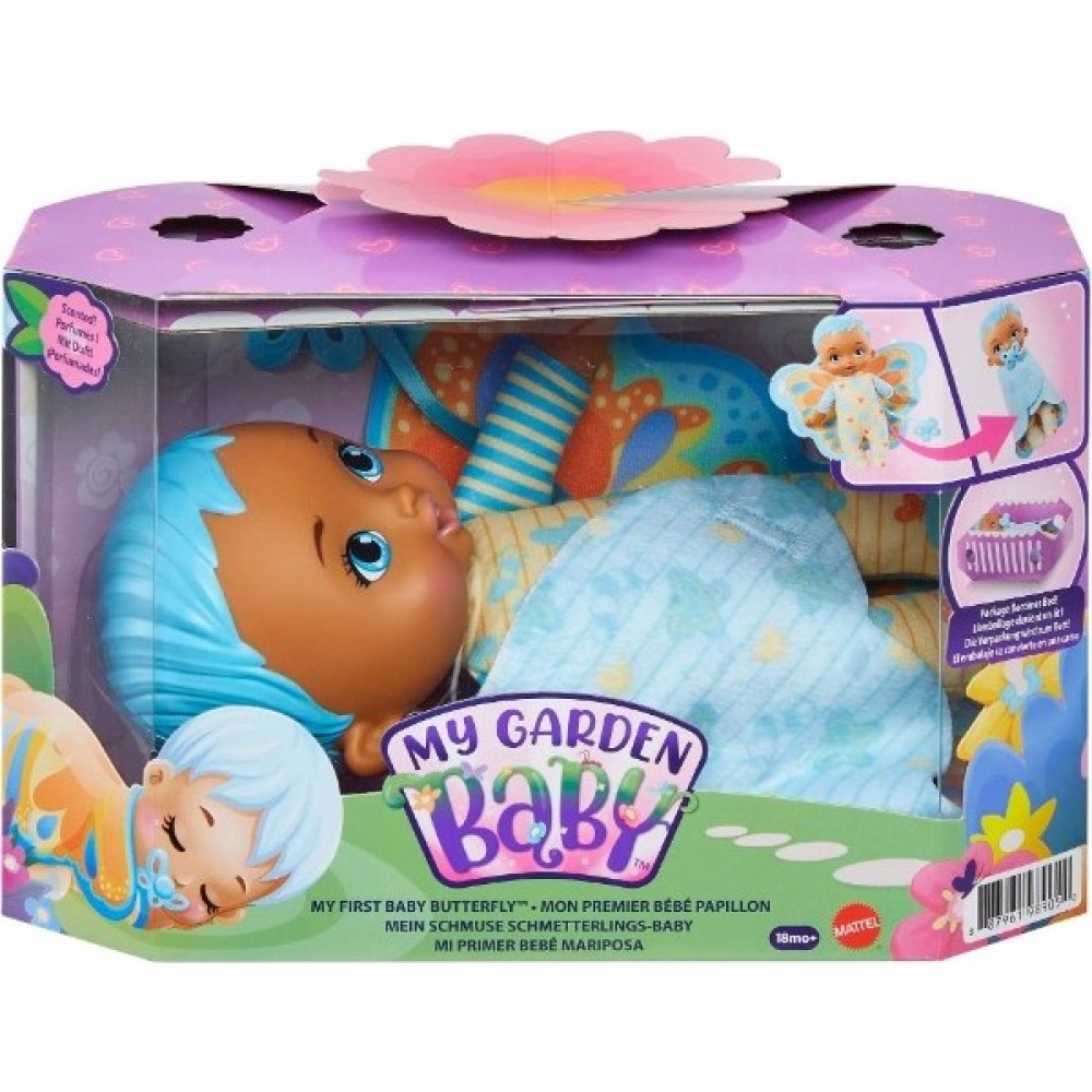 My Garden Baby HBH38 Ilk Kelebek Bebeğim Mavi Saçlı Bebek Eğitici Oyuncak Fiyatı