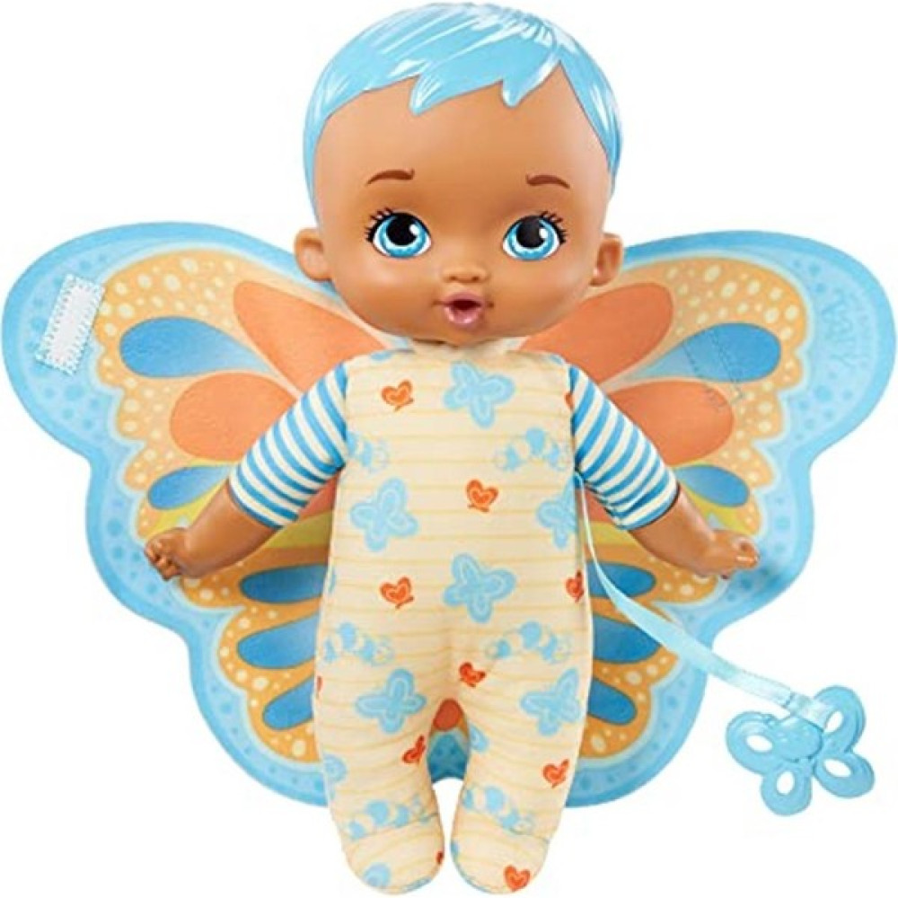 My Garden Baby Ilk Kelebek Bebeğim (23 Cm),Pelüş Kanatları ve Yumuşak Gövdesi ile Mavi Saçl - Renkli Oyuncak Fiyatı
