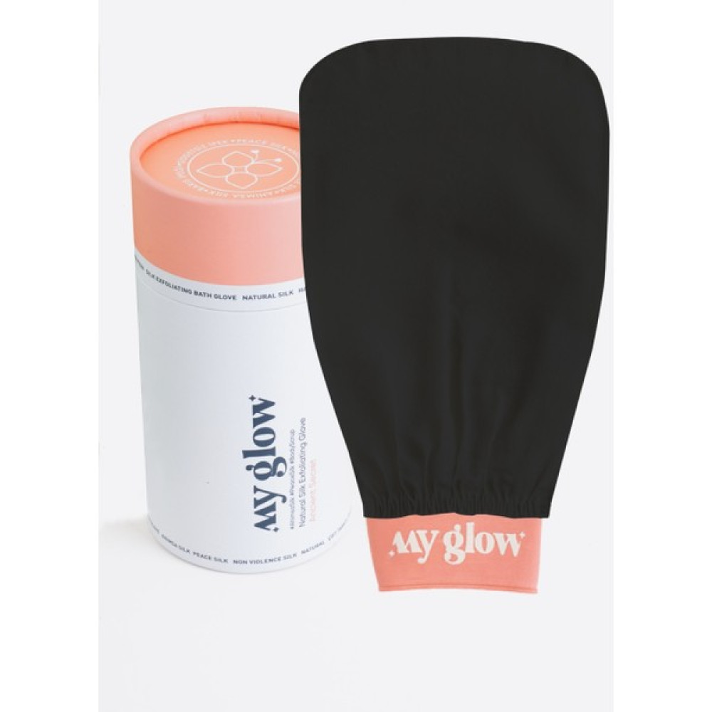 My Glow Banyo Kesesi Floş İpek Siyah Kalın Hamam Peeling Eldiveni Vücut Bakım Setleri Fiyatı