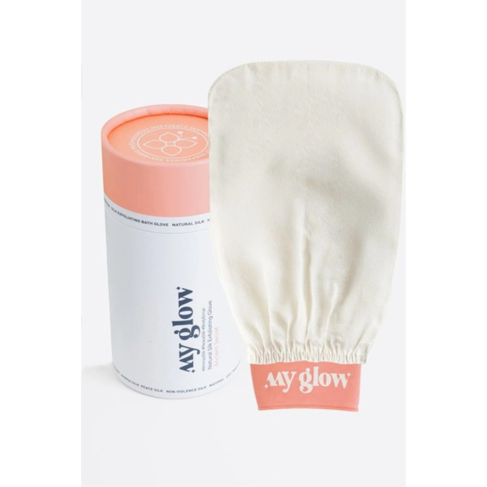 My Glow Örgü Banyo Lif Kese Arkası %100 Floş Ipek Duş Hamam Spa Sauna Fin Hamamı Kesesi Peeling Eldiveni Vücut Bakım Setleri Fiyatı