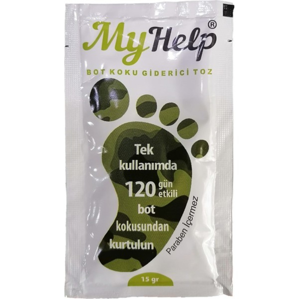 My Help 3'lü Ayak Kokusu Giderici Toz, Bot ve Ayakkabı Koku Giderici Toz Ayak Bakımı Fiyatı