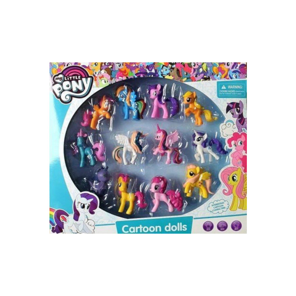 MY LITTLE PONY Oyuncak 12 Li Set Figür Oyuncak Pony Ler My Little Pony Oyuncakları 12li Aksiyon Figürleri Fiyatı