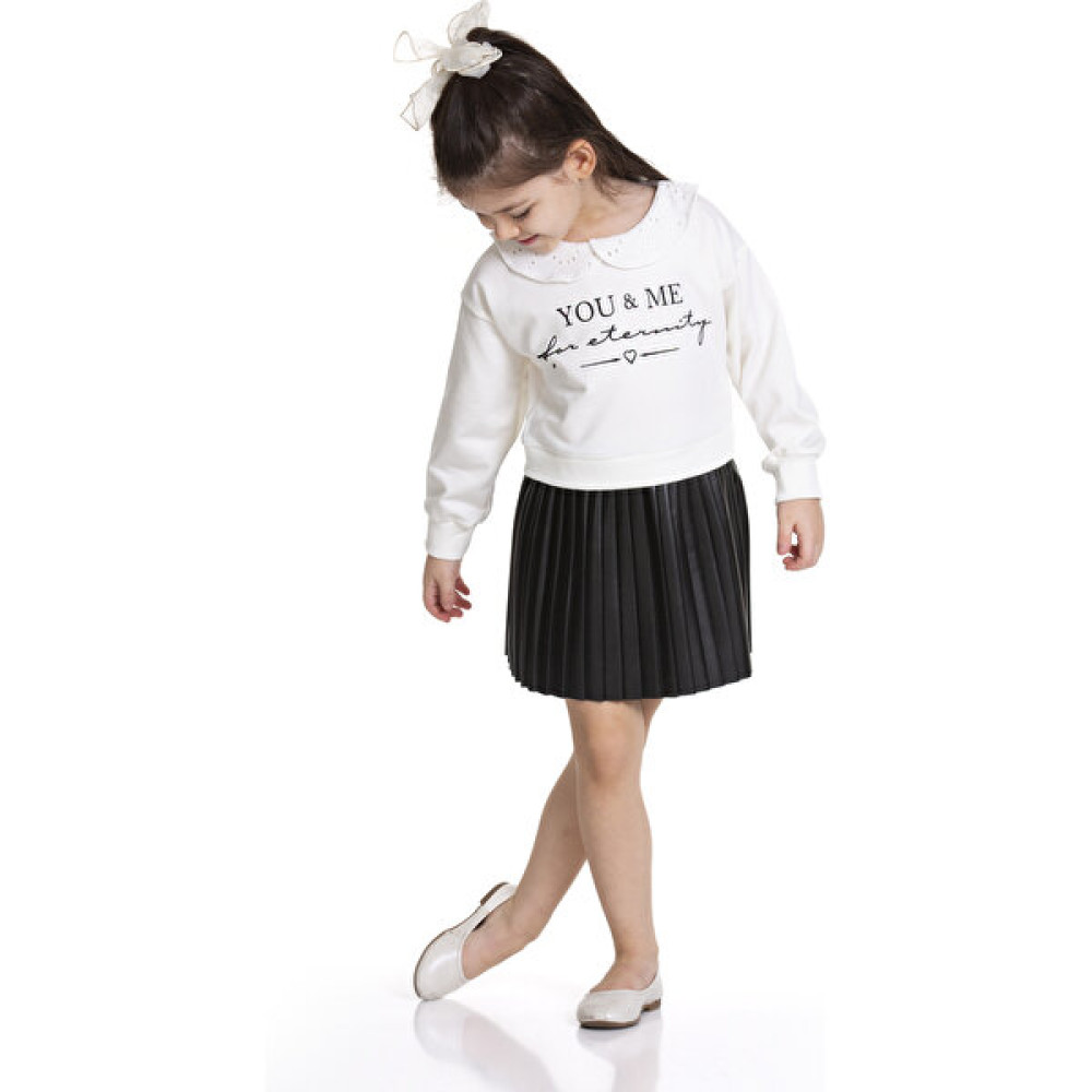 My Liva Kids You&me Deri Etek Çocuk Takım Kız Çocuk Giyim Takımı Fiyatı