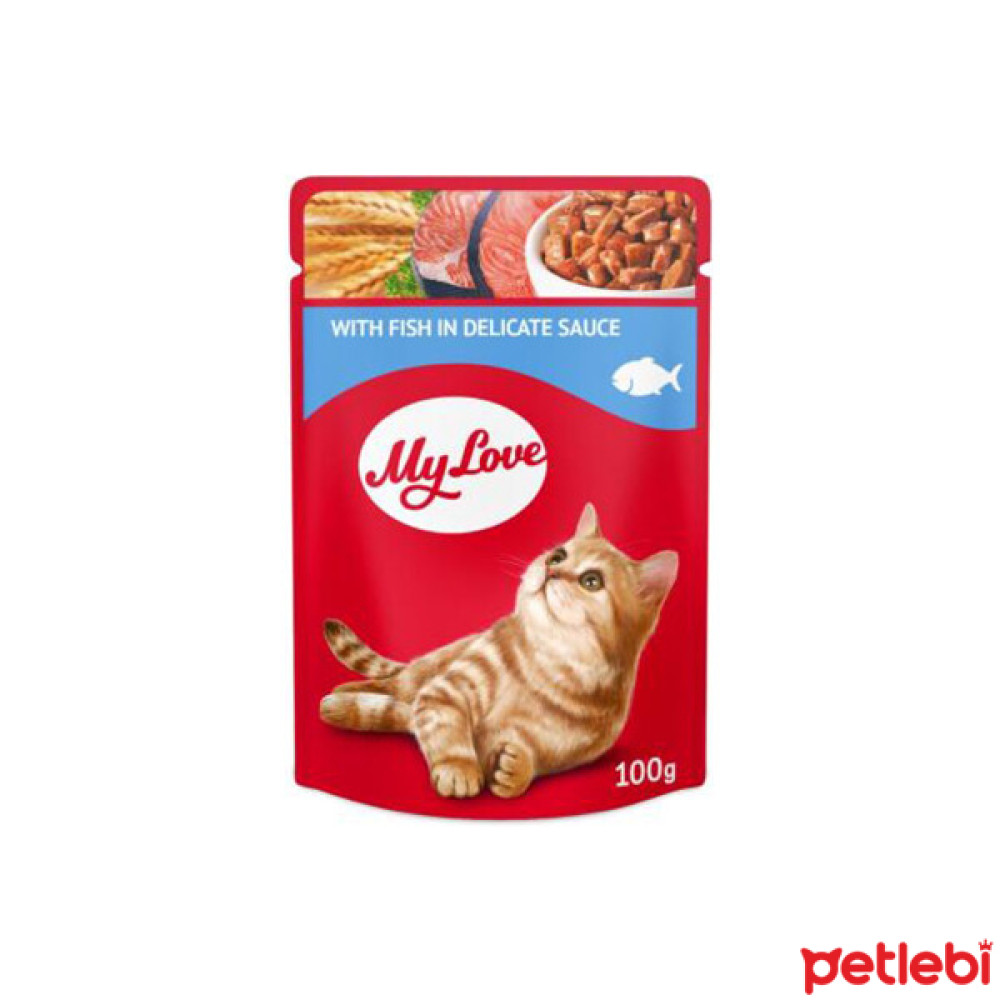 My Love Sos İçinde Balık Etli Yetişkin Kedi Konservesi 100gr Evcil Hayvan Ürünleri Fiyatı