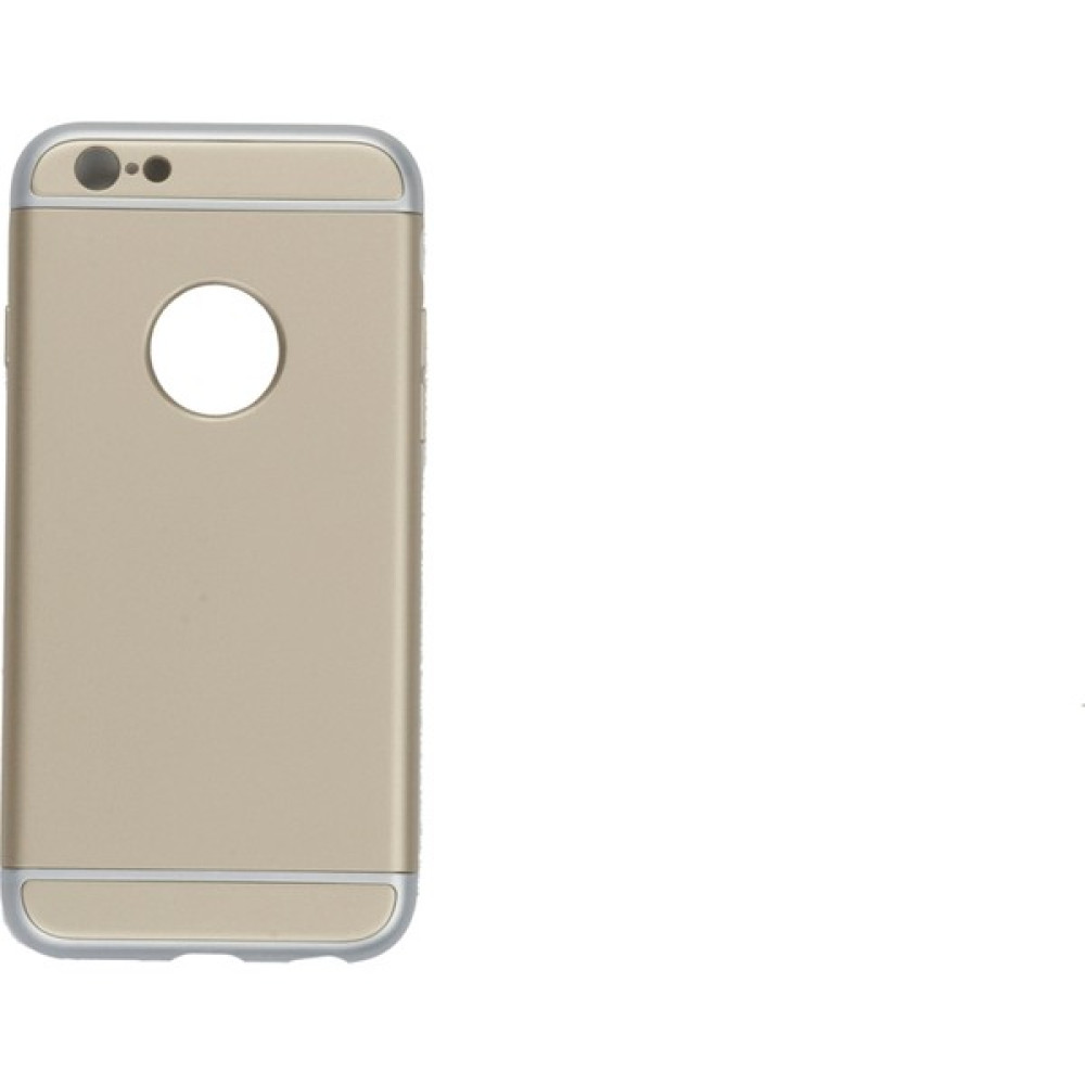 My Monkey IPH6-22GS / iPhone 6 Ultra Thin Electroplate Metal Tex. Hard Back Phone Case / Gold-Silver Color - Gold Cep Telefonu Kılıfı Fiyatı