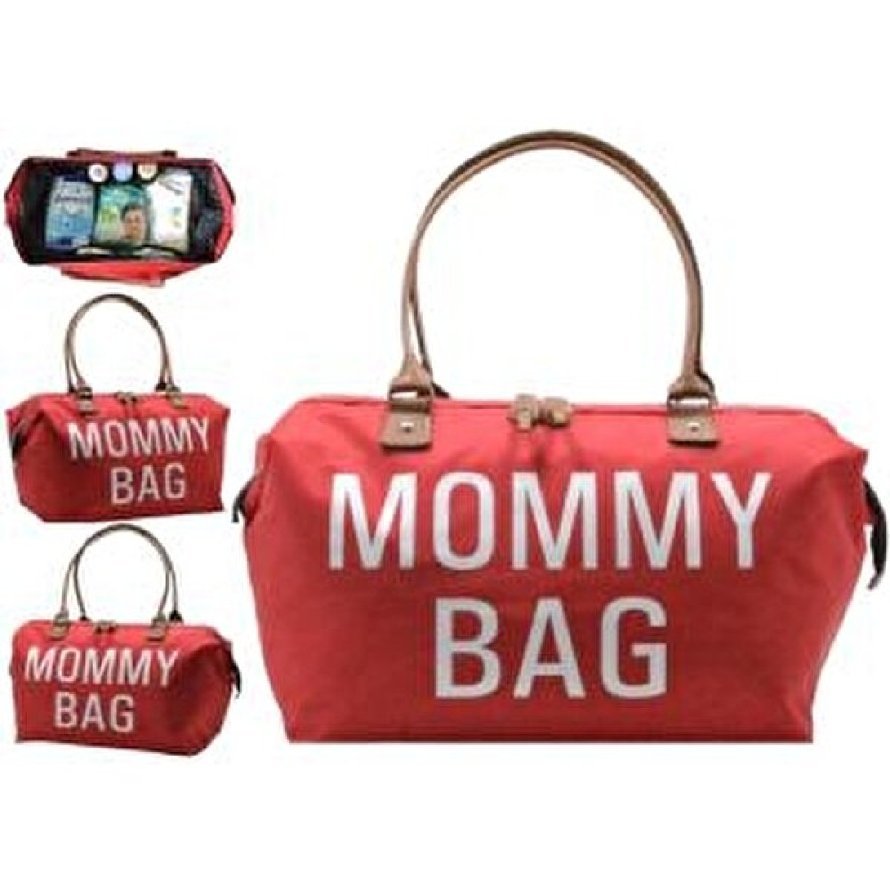 My Pioggia Mommy Bag Kırmızı Anne Bebek Bakım ve Baby Kadın Çantası Bebek Bakım Çantası Fiyatı