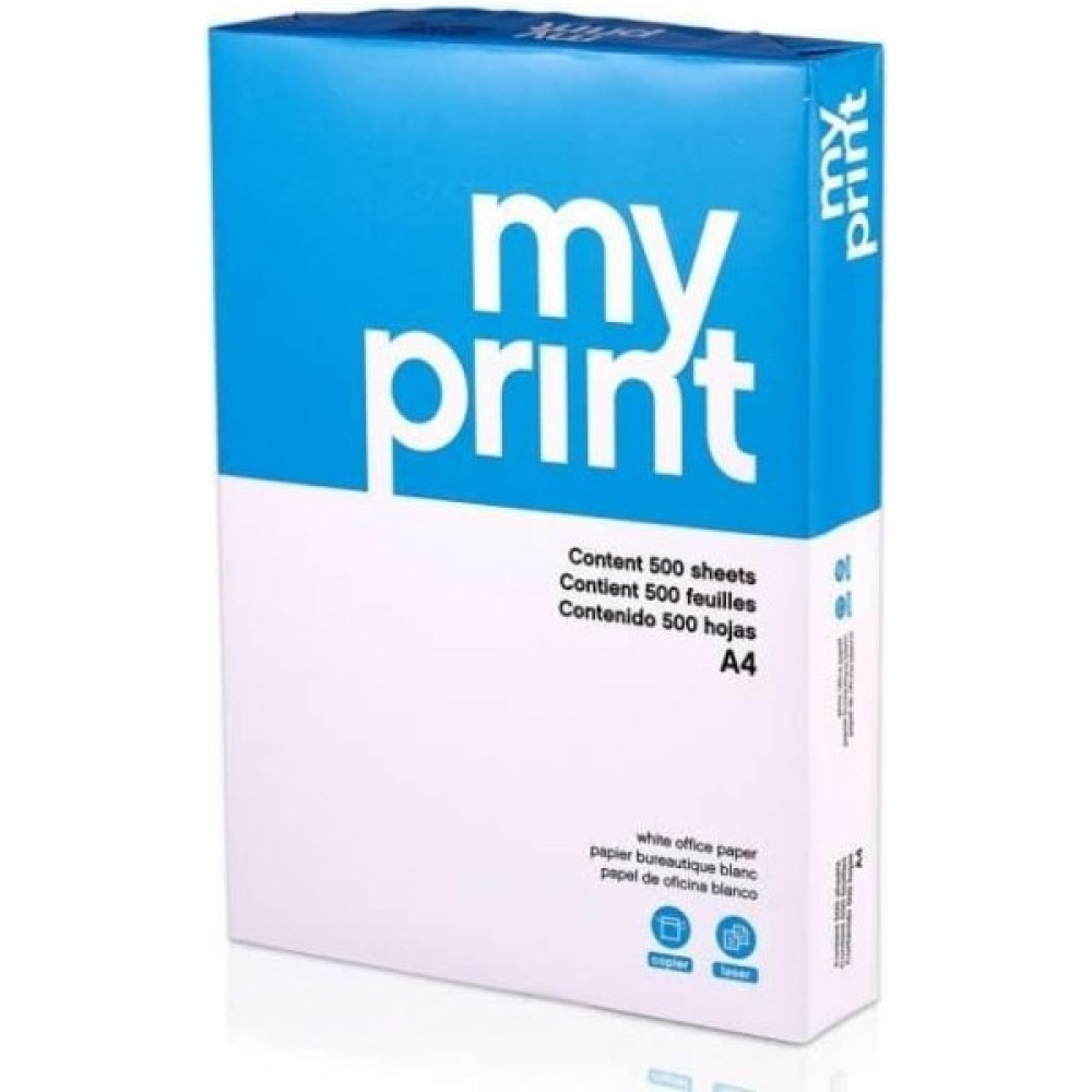 My Print A4 Fotokopi Kağıdı 80 gr 1 Koli 5 Paket ( 2500 Sayfa) Fotokopi Kağıdı Fiyatı
