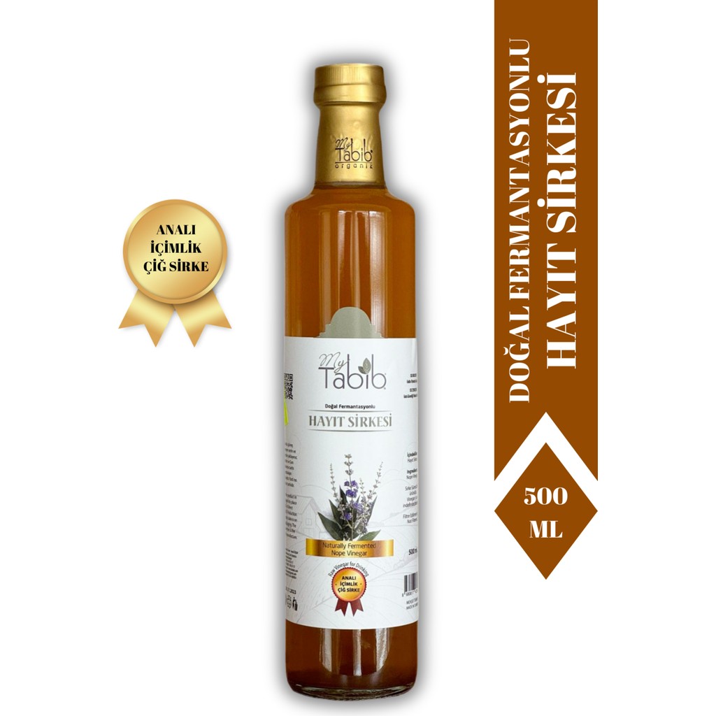 My Tabib Hayıt Sirkesi Analı İçimlik Çiğ Hayıt Sirke 500 ml Sos Fiyatı