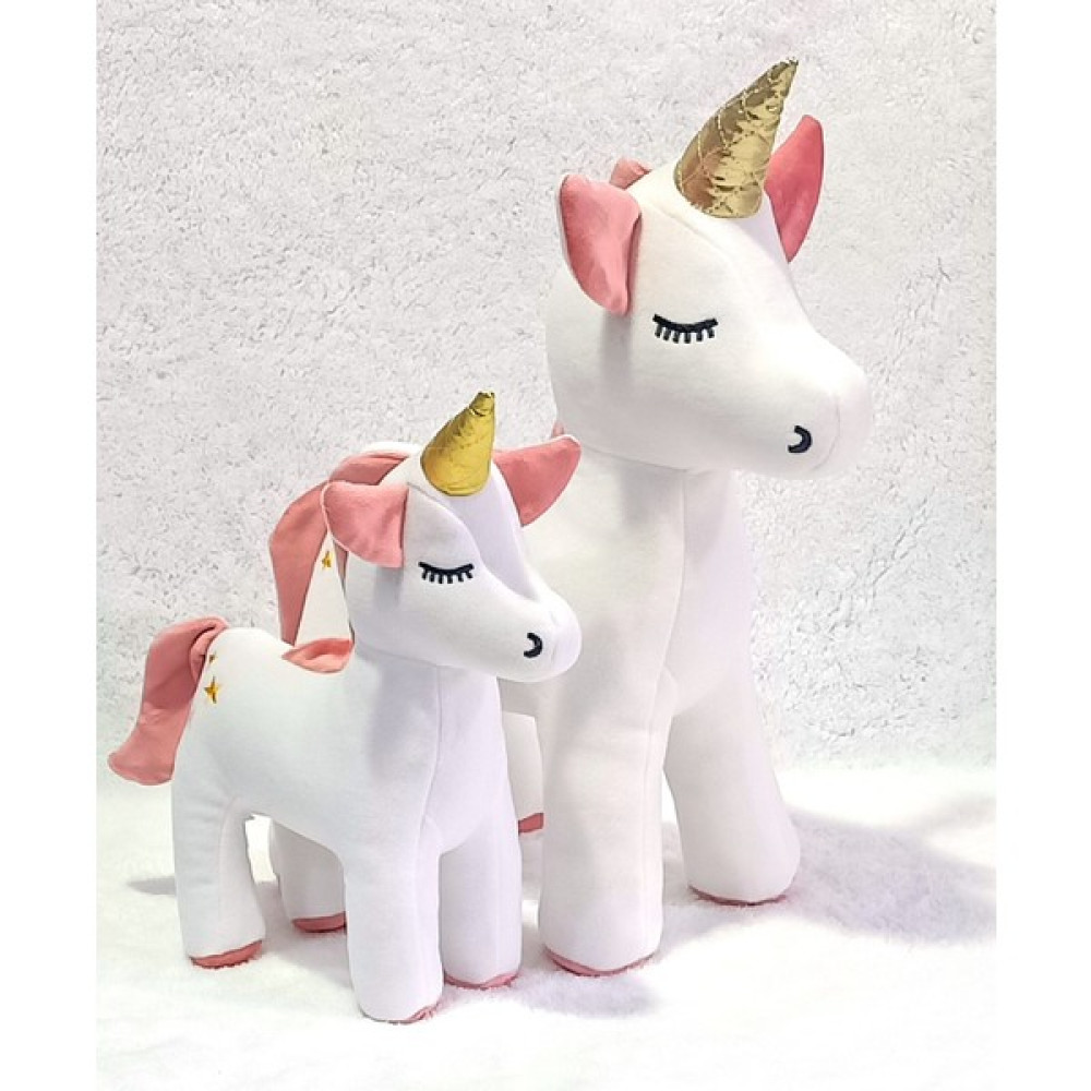 My Toys 2 Adet Unicorn Figürlü Yastık (Büyük 47 Cm. + Küçük 33 Cm.) Peluş Oyuncaklar Fiyatı