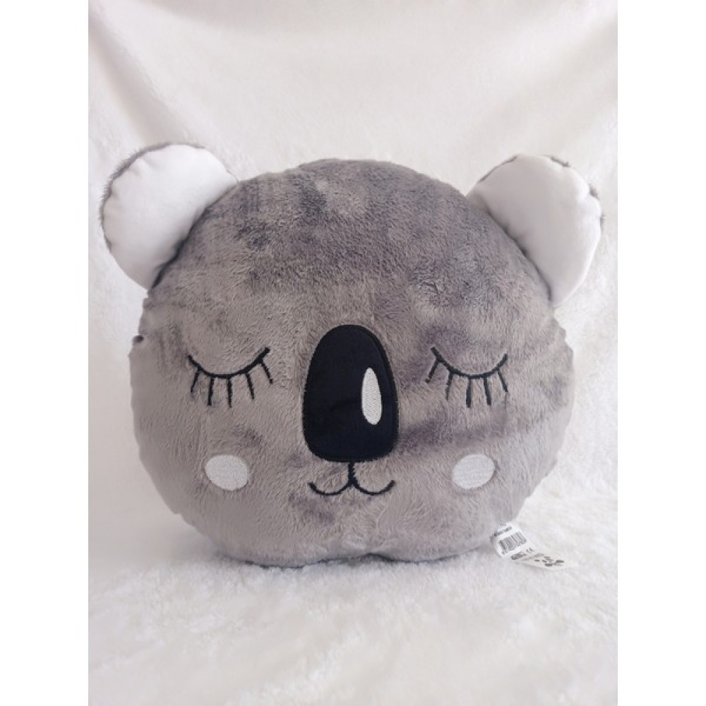 My Toys Koala Peluş Yastık 35 Cm. - 0315 Gri Peluş Oyuncaklar Fiyatı