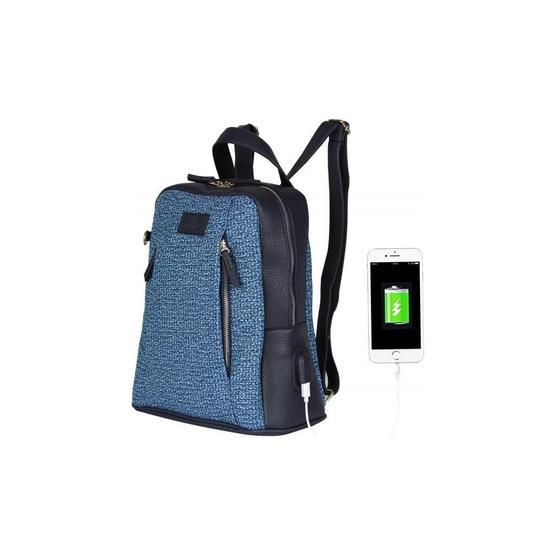 My Valice 1206 Lacivert Smart Bag Usb Şarj Girişli Kadın Sırt Çantası Bayan Sırt Çantası Fiyatı