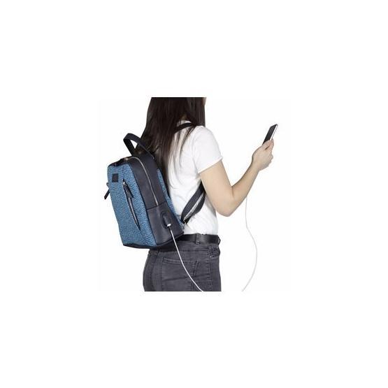 My Valice 1206 Lacivert Smart Bag Usb Şarj Girişli Kadın Sırt Çantası