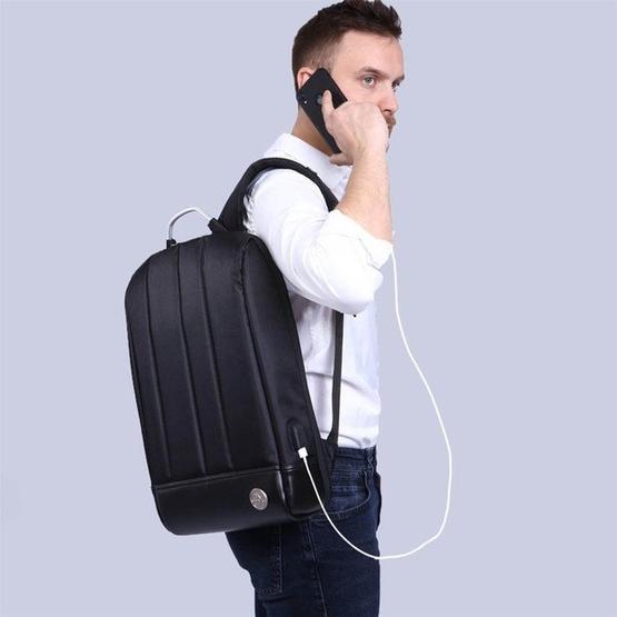 My Valice 1211 Siyah Smart Bag Usb Şarj Girişli Akıllı Sırt Çantası Unisex Sırt Çantası Fiyatı
