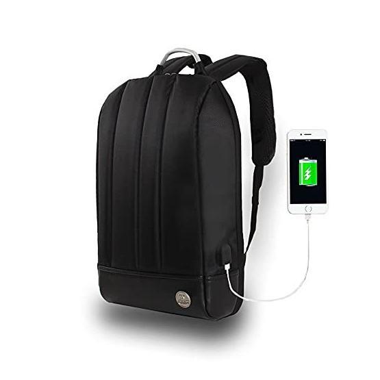 My Valice 1211 Siyah Smart Bag Usb Şarj Girişli Akıllı Sırt Çantası