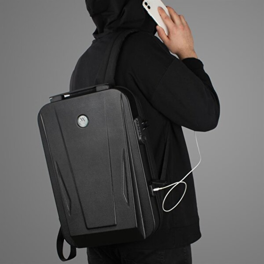 My Valice Smart Bag Sharp USB Şarj Girişli Unisex Abs Akıllı Sırt Çantası Siyah Bayan Sırt Çantası Fiyatı