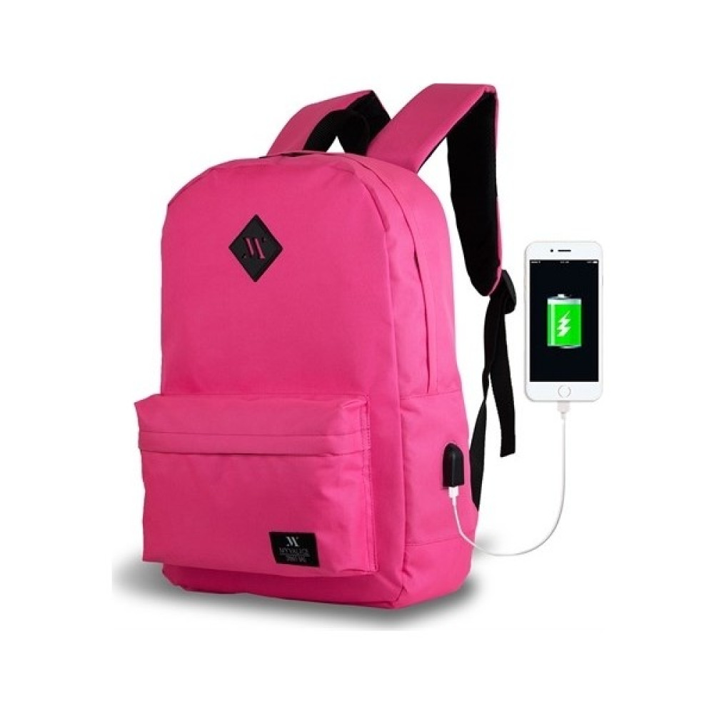 My Valice Smart Bag Specta USB Şarj Girişli Akıllı Sırt Çantası Pembe Erkek Sırt Çantası Fiyatı